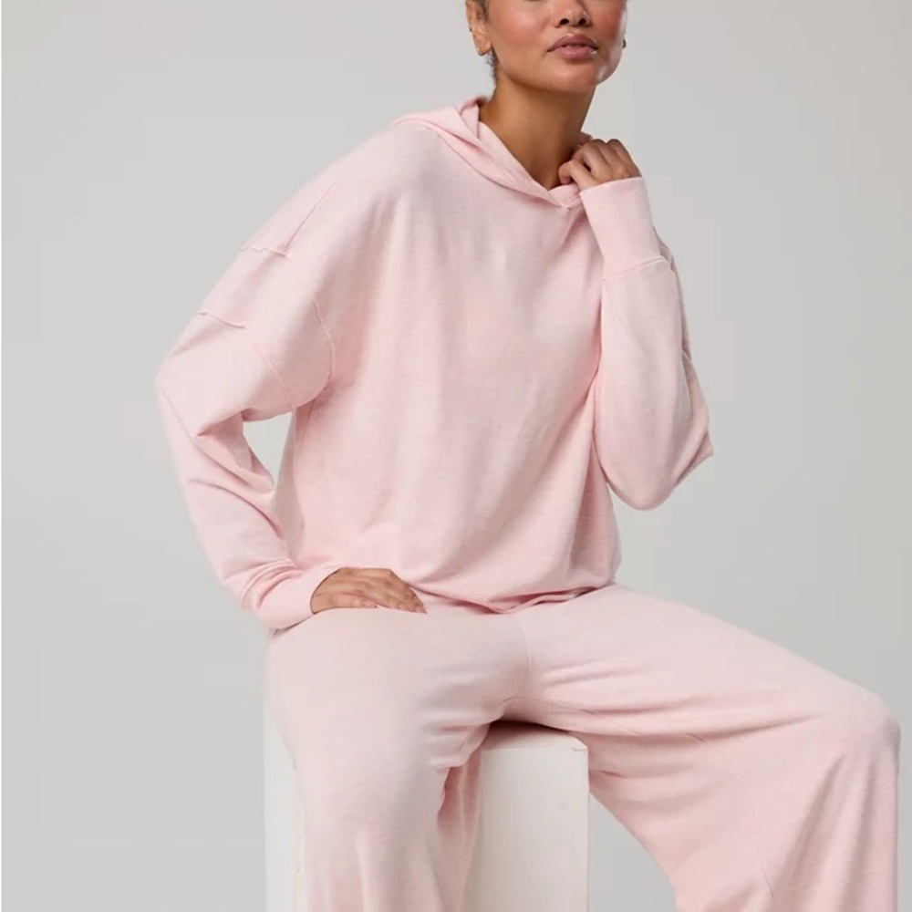 OFFLINE By Aerie OTT Pink Hoodie Size Large